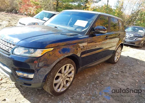 2016 Land Rover Range Rover Sport 3.0L V6 Supercharged Hse из США, поврежденный, VIN SALWR2PF0GA586511